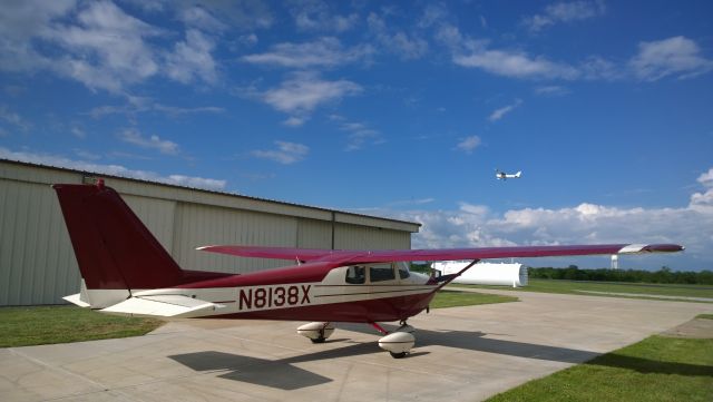 Cessna Skyhawk (N8138X) - 30 May 2014. Also featuring N227BH.