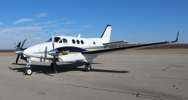 Beechcraft King Air 90 (N90KP) - A Beechcraft Textron King Air C90GTx on the ramp at Pryor Field Regional Airport, Decatur, AL - December 14, 2016.