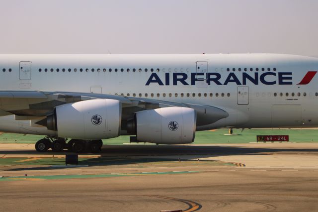 Airbus A380-800 (F-HPJI) - 6/28/18 taxiing out to Rwy 24L