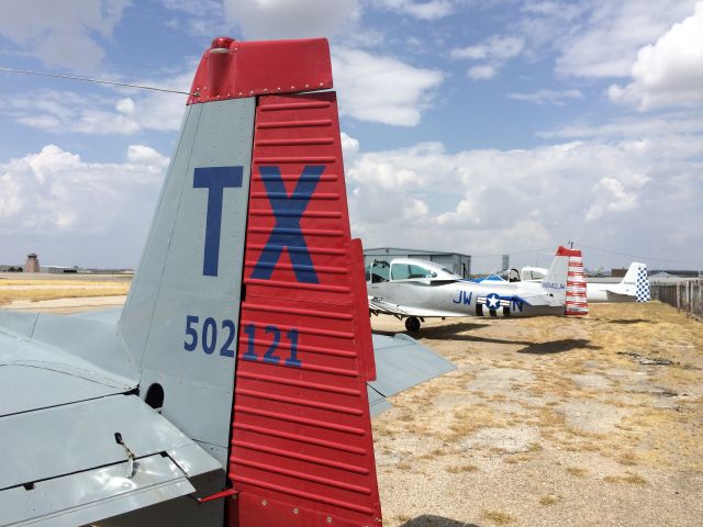 North American Navion (N5221K) - Three Navions dropped in on the Vintage Flying Museum 9/6/15