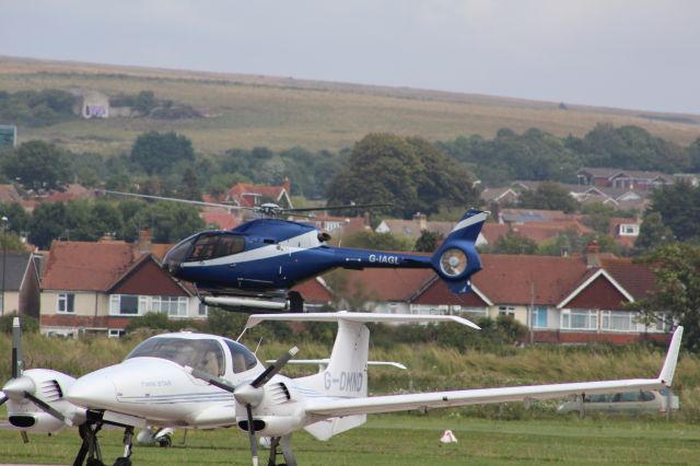 G-IAGL — - Taking off from Shoreham Airport