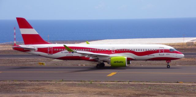 Airbus A220-300 (YL-ABN) - Latvian Flag Livery