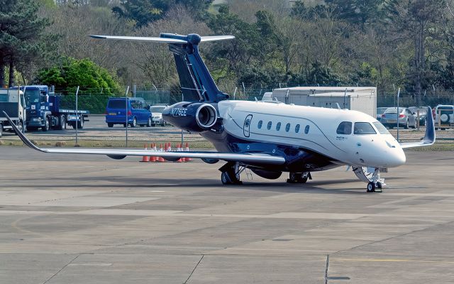 Embraer Legacy 550 (N776EE) - Operating a demonstration flight from Jersey/EGJJ