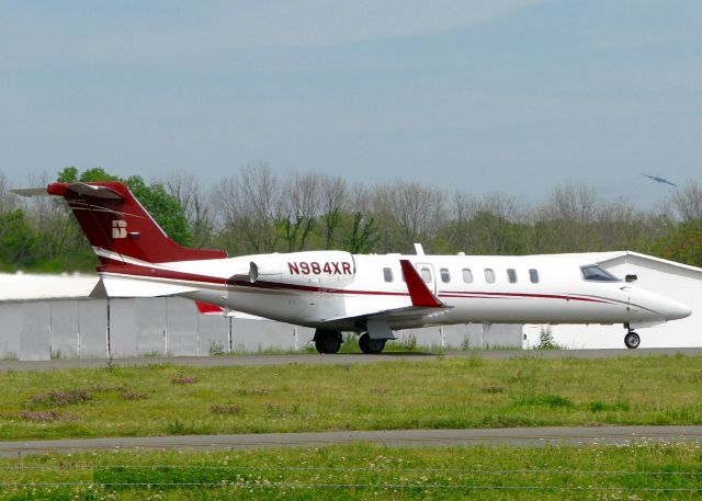 Learjet 45 (N984XR) - At Downtown Shreveport.