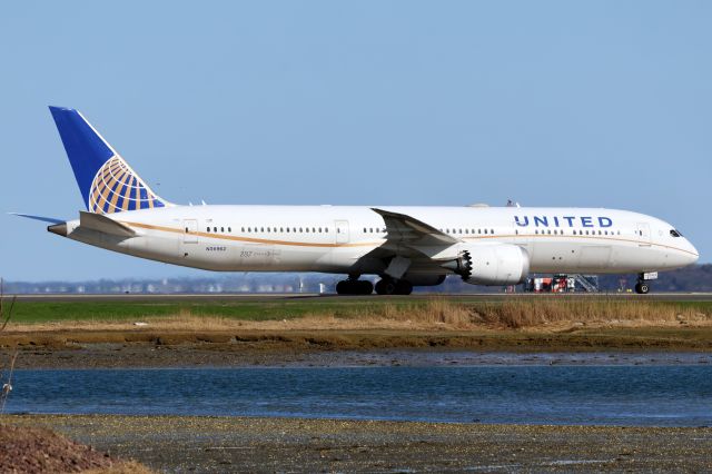 Boeing 787-9 Dreamliner (N36962) - Diversion from EWR