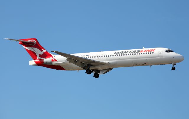 Boeing 717-200 (VH-NXQ) - Short Final to Rwy 16R