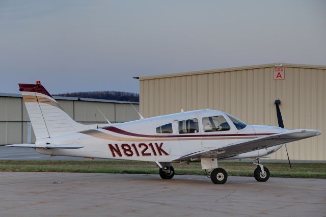 Piper Cherokee (N8121K) - Seen at KFDK on 3/18/2010    a href=http://discussions.flightaware.com/profile.php?mode=viewprofile&u=269247  [ concord977 profile ]/a