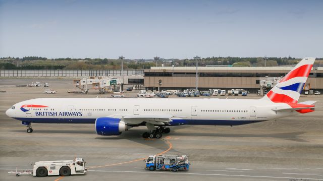 BOEING 777-300 (G-STBG) - British Airways / Boeing 777-336/ERbr /Apr.09.2016 Narita International Airport [NRT/RJAA] JAPAN