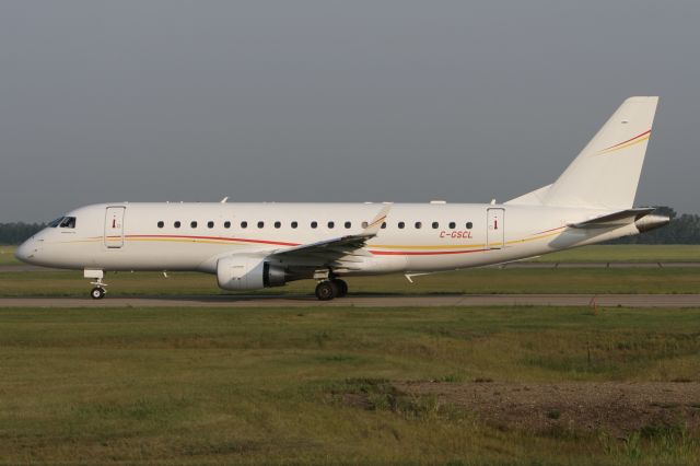 Embraer 175 (C-GSCL) - July 30, 2009 - arrived at Edmonton 