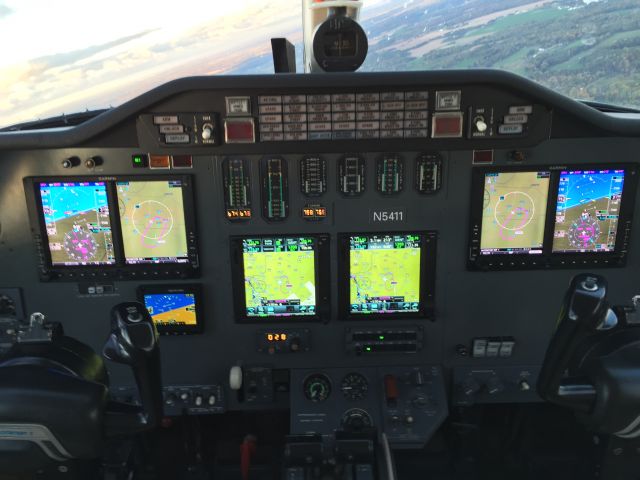 Cessna Citation 1SP (N5411) - Garmin Glass cockpit new 2016