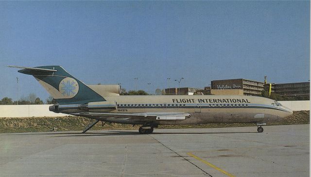 BOEING 727-200 (N149FN) - scanned from postcardbr /flight international