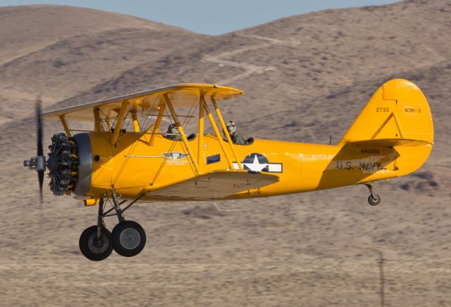 NAVAL AIRCRAFT FACTORY N3N (N4009A) - Last seen in northern Nevada about three weeks ago at Reno Stead Airport during the 2012 Reno Air Races, this 1941 Naval Aircraft Factory N3N-3 is seen here arriving at the Lyon County Fly-In on Oct 6.