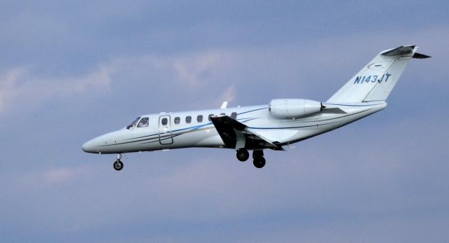 Cessna Citation CJ3 (N143JT) - A moment until landing is this 2007 Cessna Citation 525B in the Autumn of 2018. 