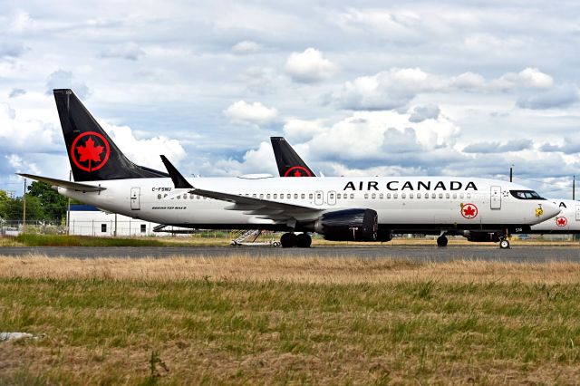 Boeing 737 MAX 8 (C-FSNU) - Grounded at YVR