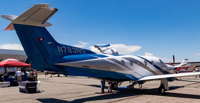 Pilatus PC-12 (N783NG) - US Aircraft Expo @ KAPA 7/13/18