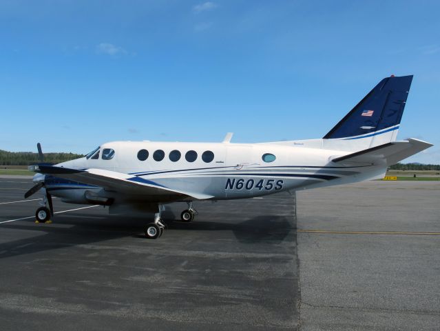 Beechcraft King Air 100 (VTE604) - This fine King Air B100 is available for charter in the Northeast from CFM Corporate Flight Management. ARG/US Platinum.