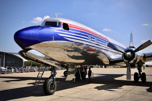 Douglas DC-6 (OE-LDM) - Flying Bulls DC-6, OE-LDM, looking immaculate at Duxford. mp©ð¸