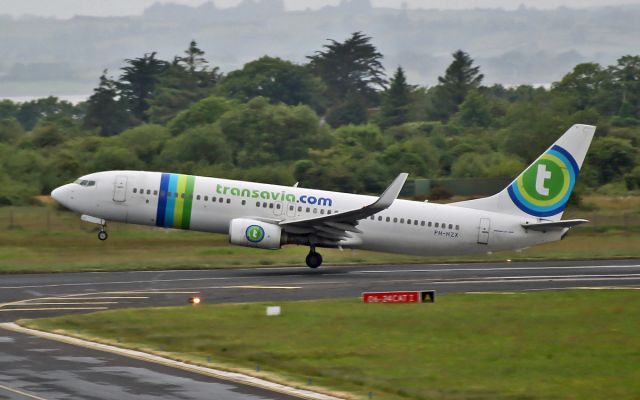 PH-HZX — - transavia dep shannon for lourdes 16/6/13.