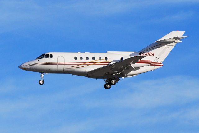 N810BA — - British Aerospace BAe 125-800A N810BA cn 258010  Las Vegas - McCarran International (LAS / KLAS) USA - Nevada October 27, 2010 Photo: TDelCoro