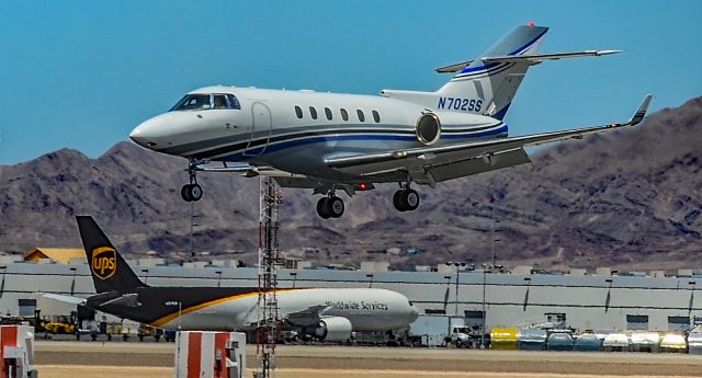 Hawker 800 (N702SS) - N702SS Hawker Beechcraft 900XP s/n HA-0057 - Las Vegas - Harry Reid International Airport KLASbr /USA - Nevada July 3, 2022br /Photo: Tomás Del Coro