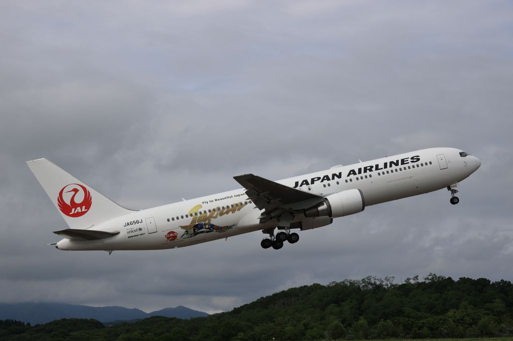 BOEING 767-300 (JA656J) - July 11th 2021:HKD-HND.