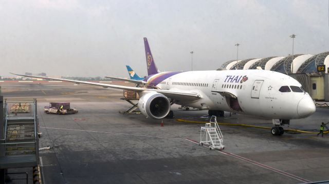 Boeing 787-8 (HS-TQB) - Thai Airways Boeing 787-8 Dreamliner HS-TQB in Bangkok 