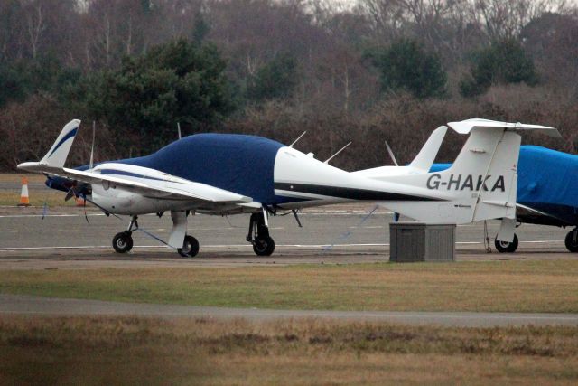 Diamond Twin Star (G-HAKA) - Seen here on 3-Mar-23.