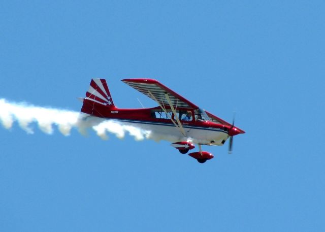 CHAMPION Decathlon (N2885Z) - Gary Boucher doing his demo at Barksdale A.F.B.