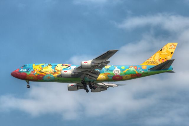 Boeing 747-400 (domestic, no winglets) (JA8956) - Pokemon