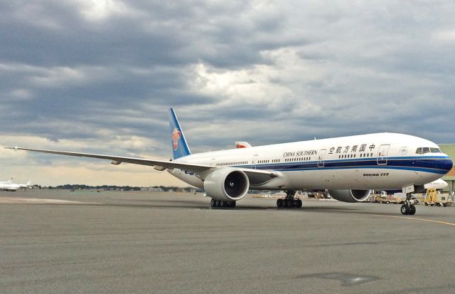 BOEING 777-300ER (B-2099) - parking in North Cargo