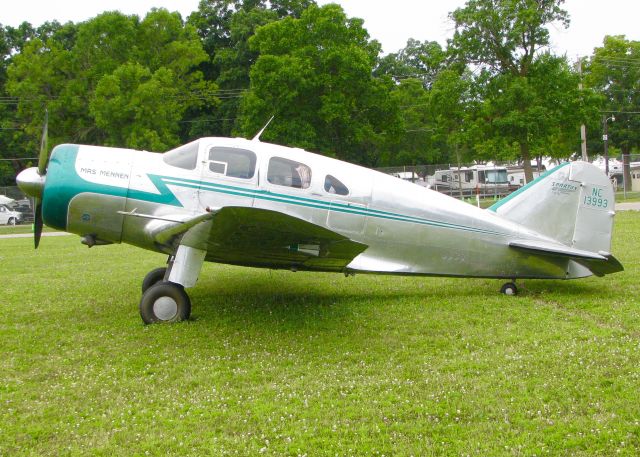 SPARTAN UC-71 Executive (N13993) - At AirVenture 2016. br /1937 Spartan 7W