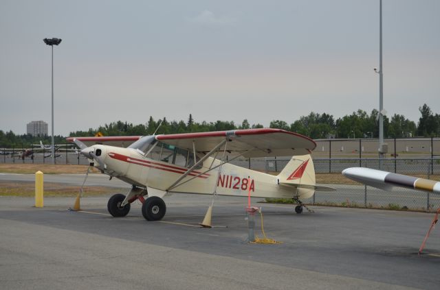 Piper Cherokee (N1128A) - Long term parking at Merril Field