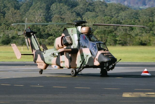 — — - eurocopter tiger A38-004 at gold coast