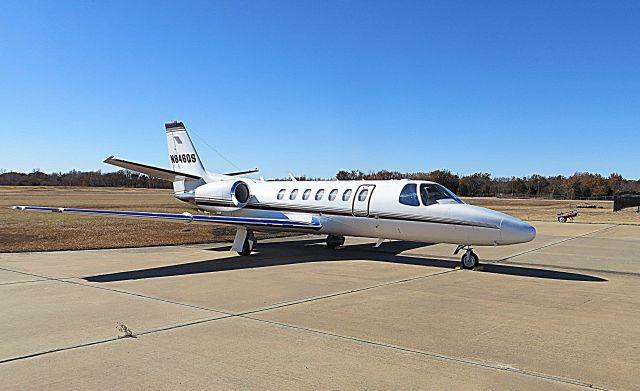 Cessna Citation V (N846QS) - A nicely appointed Citation visited Majors Field today.