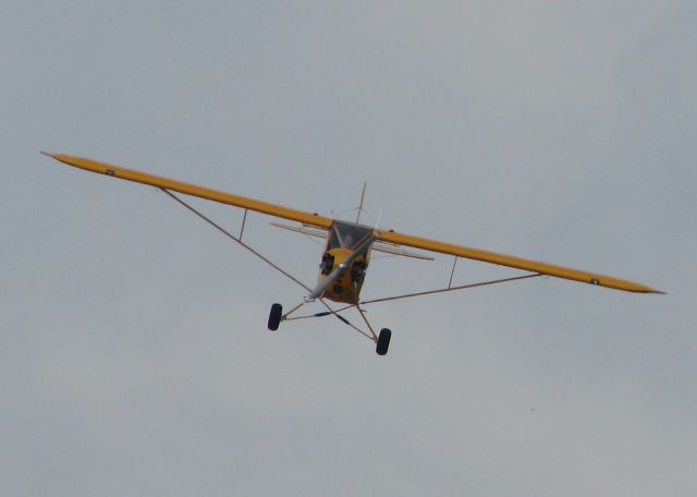 Piper L-21 Super Cub (N38LC) - Coming in to the Downtown Shreveport airport