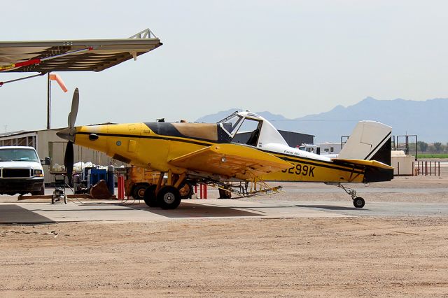 North American Rockwell Thrush Commander (N3299K) - Parked at the Buckeye AZ Pierce airport