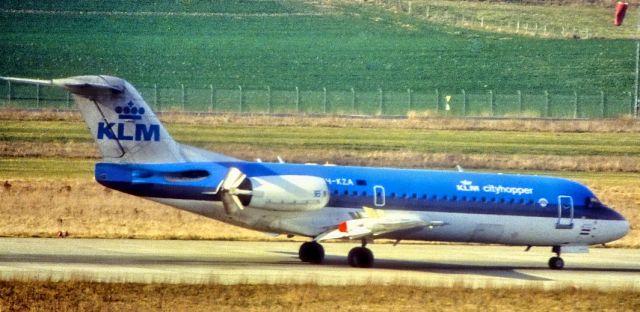 Fokker 70 (PH-KZA) - 1993 - Amazingly Still flying, sold to Air Niugini in 2017