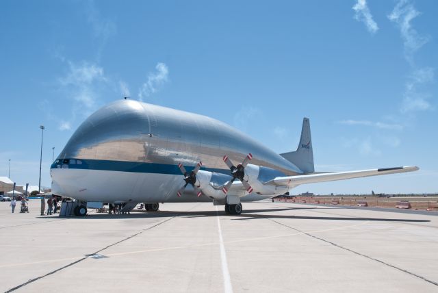 Aero Spacelines Super Guppy (N94INA) - 04/13/2012 At Air show in Tucson Az