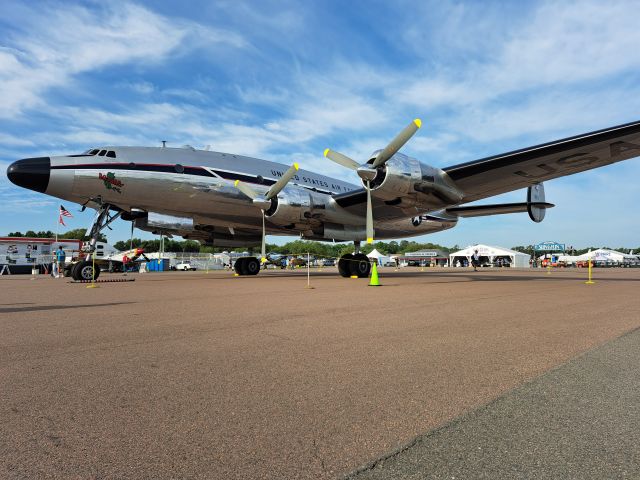 Lockheed EC-121 Constellation (N422NA) - Beautiful way to start the day at Sun 'n Fun 2024!