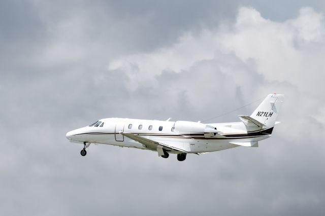 Cessna Citation Excel/XLS (N21LH) - standing on ramp at KLBE watching Laurel Highland Jet Center do training in their new Citation XLSbr /instagram timmyscanon