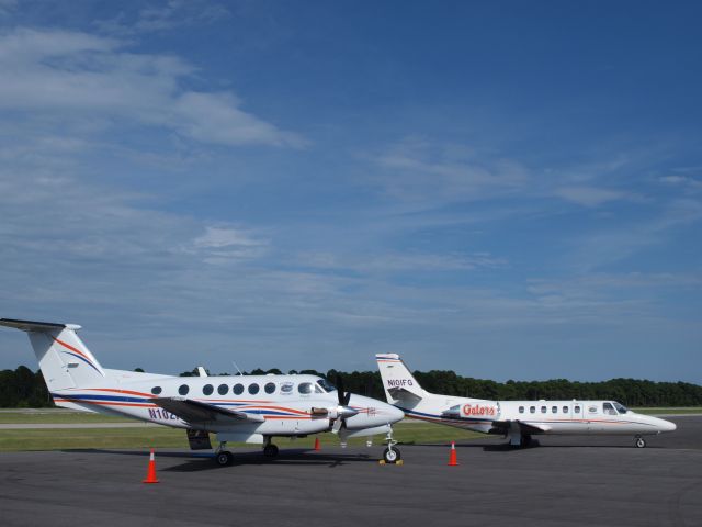 N101FG — - 101FG and 102FG on the ramp at Destin Jet for SEC coaches conference in Destin, FL.