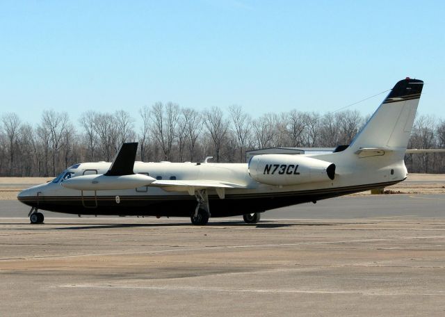 IAI 1124 Westwind (N73CL) - At Downtown Shreveport.