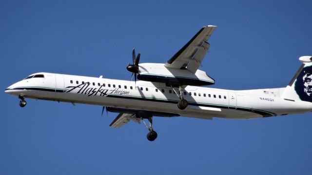 de Havilland Dash 8-400 (N446QX) - N446QX Horizon Air De Havilland Canada DHC-8-400 - cn 4363br /Date of Manufacture * Mar 2011br /Age 4.3 Yearsbr /de Havilland Dash 8-400 (twin-turboprop) (DH8D/G )