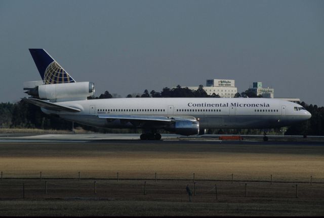 McDonnell Douglas DC-10 (N68043) - Departure at Narita Intl Airport Rwy16R on 1998/01/24