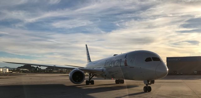 Boeing 787-9 Dreamliner (N828AA) - phoenix sky harbor international airport 20FEB22