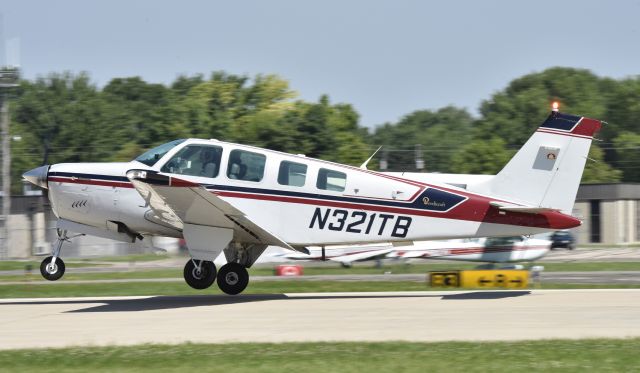 Beechcraft Bonanza (36) (N321TB) - Airventure 2017