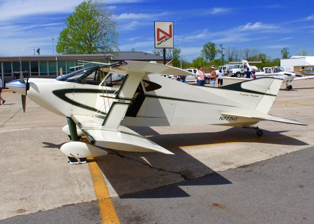 Experimental 100kts-200kts (N777HT) - At Downtown Shreveport. HAROLD E THOMAS  HIPERBIPE SNS-7