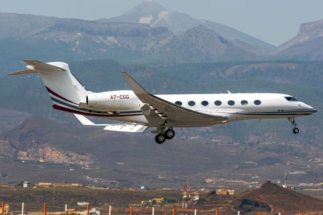 Gulfstream Aerospace Gulfstream G650 (A7-CGG)