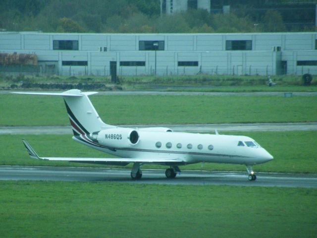 Gulfstream Aerospace Gulfstream IV (N486QS) - N486QS G4 AT EINN 01-10-2011