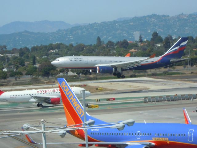 Airbus A330-200 — - AEROFLOT A330-200 LAX